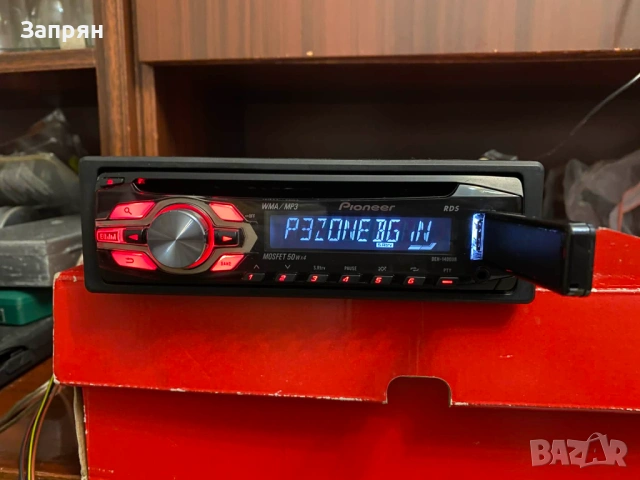 Авто Сд плеър Пайнер/Pioneer Сд/Мп3/УСБ и Аукс, снимка 7 - Аудиосистеми - 53251605