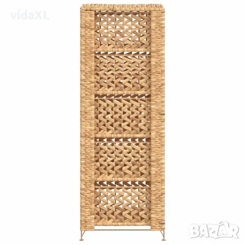 vidaXL Скрин с 5 чекмеджета-кошници, 25,5x37x100 см, воден хиацинт, снимка 5 - Скринове - 56146374