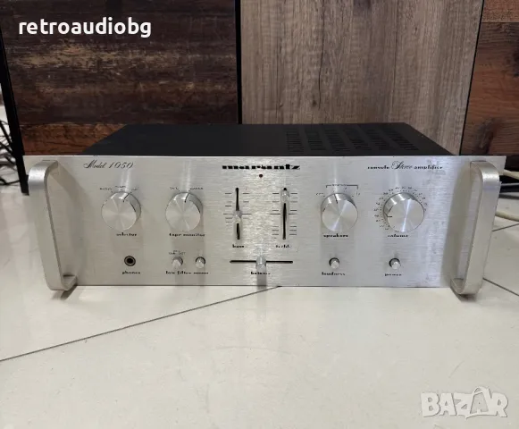 🔊Ретро транзисторен усилвател MARANTZ 1050 - 1976 - 1982 г.🔊, снимка 1