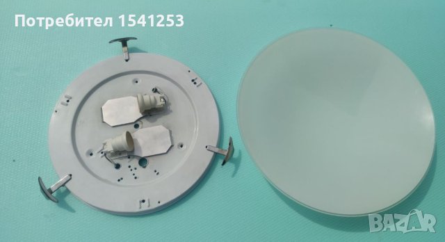 Плафон с две крушки, снимка 4 - Лампи за таван - 40936854