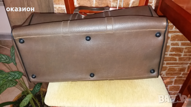 Пътна чанта отлична ретро, снимка 2 - Антикварни и старинни предмети - 44515443