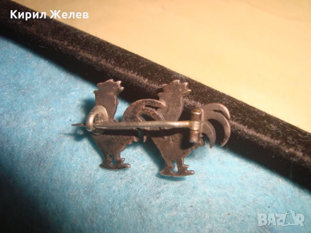 СТАРИННА СРЕБЪРНА СКЪПОЦЕННА БРОШКА ПЕТЛИ СРЕБРО 950 РЪЧНА МАЙСТОРСКА РЯДКА ИЗРАБОТКА 25147, снимка 10 - Антикварни и старинни предмети - 35805554