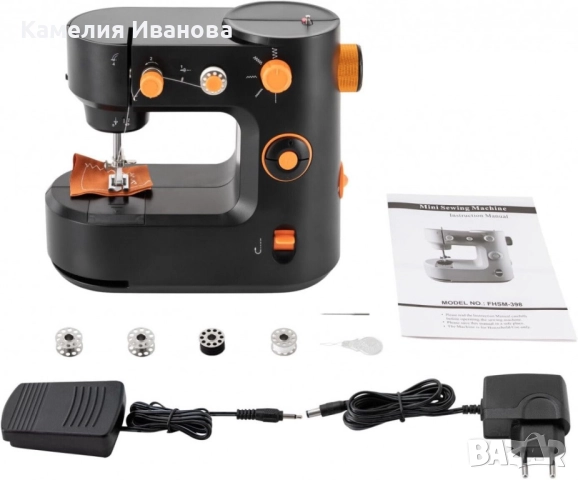 Немска Мини Шевна машина , снимка 4 - Шевни машини - 52226427