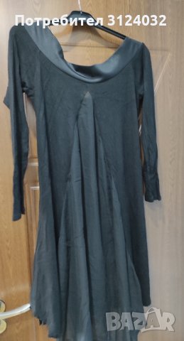 Продавам туника с дълъг ръкав тюл и ресни, снимка 2 - Туники - 34307557