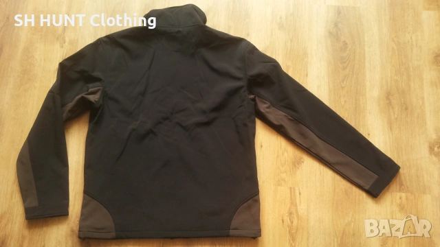 MUSK OX Softshell Jacket размер L за лов риболов горница вятърно устойчива - 2233, снимка 2 - Екипировка - 53638701