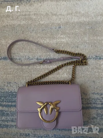 Лилава чанта на Pinko, снимка 1