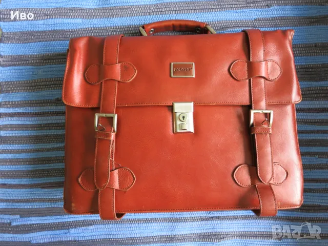 Бизнес чанта от естествена кожа