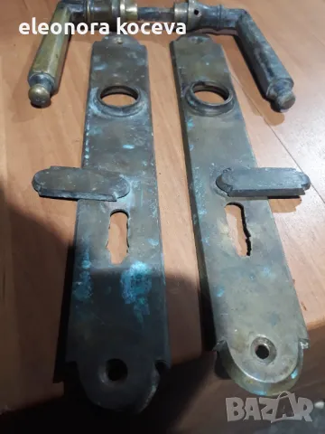 Месингови дръжки, снимка 3 - Антикварни и старинни предмети - 49673748