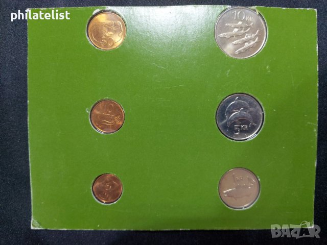 Исландия 1981-1984 - Комплектен сет от 6 монети, снимка 2 - Нумизматика и бонистика - 40096694