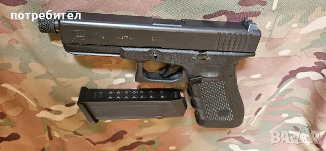 glock 17 gen 4 с резба, снимка 6 - Бойно оръжие - 55776929