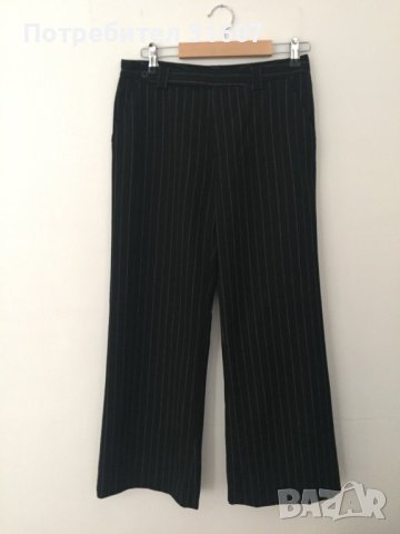 Елегантен черен панталон , снимка 3 - Панталони - 42058319