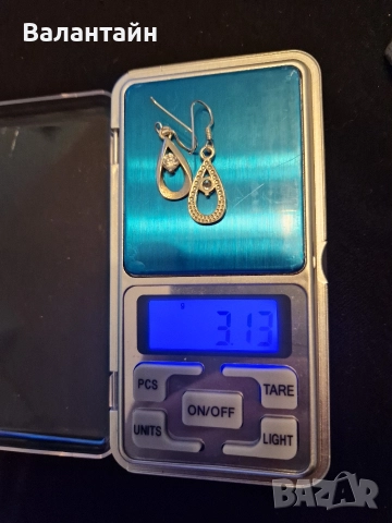 Сребърни Обеци- различни видове, снимка 8 - Обеци - 12269342