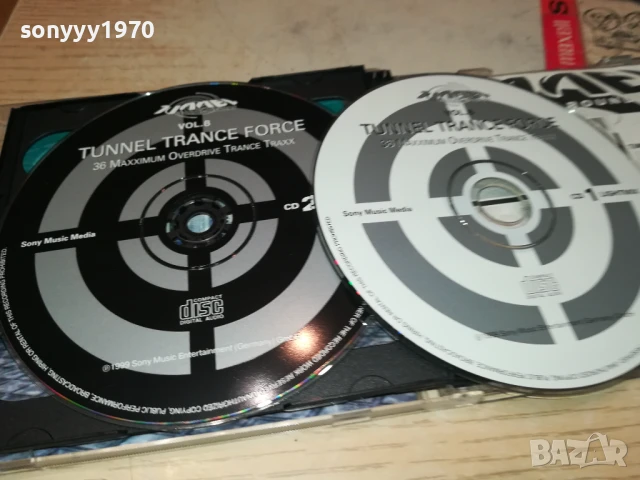 TUNNEL TRANCE FORCE X2CD 1008251228, снимка 7 - CD дискове - 51315671