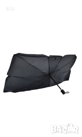 Сенник за предно стъкло, чадър, 130/75см, снимка 1 - Аксесоари и консумативи - 41419369