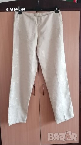 Дамски модерен летен панталон 100% лен