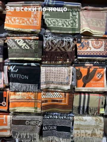 Louis Vuitton🔝Hemres🔝Chanel🔝Fendi Шал Кашмир Код SK147, снимка 2 - Шалове - 52518232