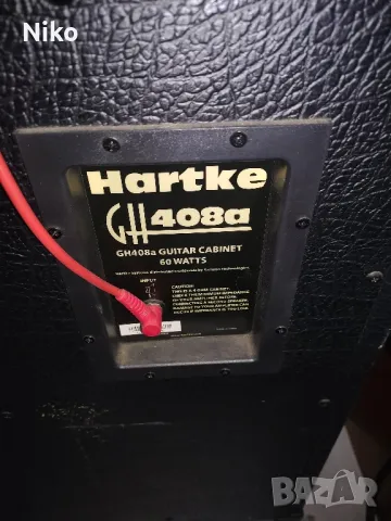 Китарно кубе лампово HARTKE соло китара, снимка 2 - Китари - 49540030