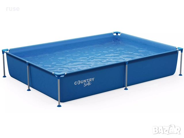 НОВИ! Басейн с метална рамка 228х159x42см 1150л 