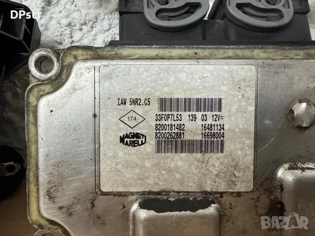 Renault ECU IAW 5NR2.C5 8200181482 + UCH + ключ , снимка 2 - Части - 56239016