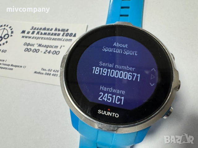 Часовник Suunto Spartan Sport, снимка 6 - Мъжки - 52562341