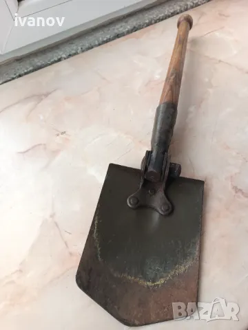 Военна комбинирана сгъваема лопатка с кирка, снимка 4 - Антикварни и старинни предмети - 50233563