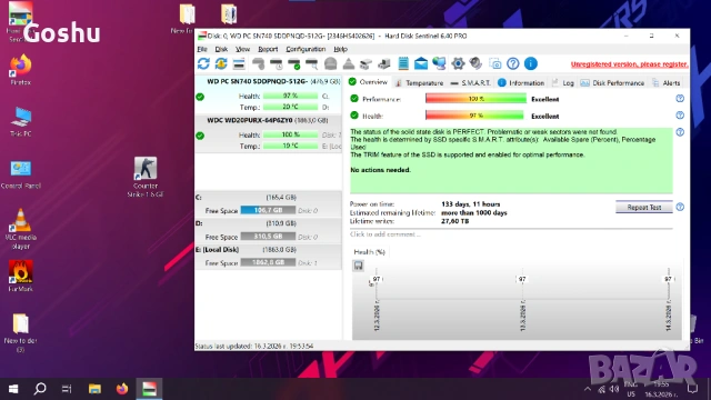 Intel i5 12400/16gb ddr5/RTX 3080, снимка 4 - Геймърски - 53871580