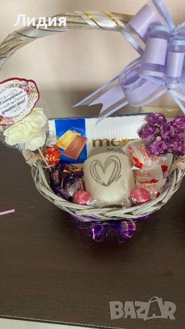 Подаръчни кошници , снимка 5 - Романтични подаръци - 40995224