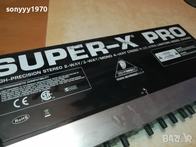 BEHRINGER 2210250752, снимка 6 - Ресийвъри, усилватели, смесителни пултове - 52138561