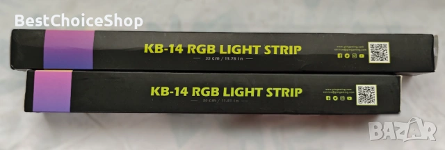 RGB LED Лайт Бар за PC Кутия – Двустранно Осветление, ARGB, снимка 4 - Други - 53219292