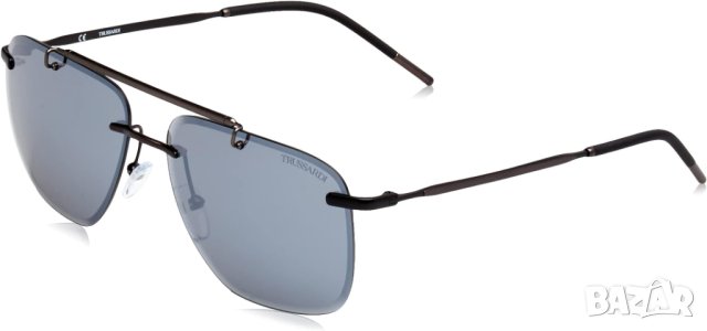 Оригинални мъжки слънчеви очила Trussardi Aviator -50%, снимка 3 - Слънчеви и диоптрични очила - 44349366