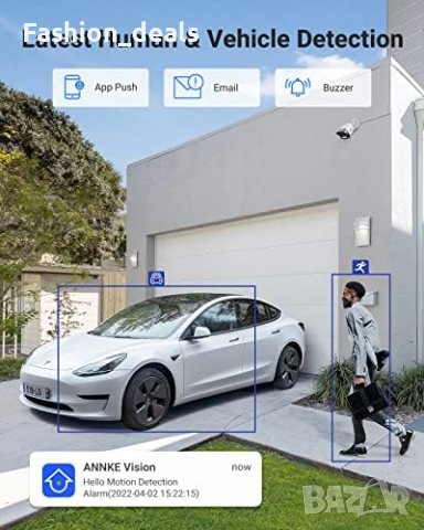 Нова Външна охранителна 3K камера домашно видеонаблюдение Охрана, снимка 2 - Други - 41448415