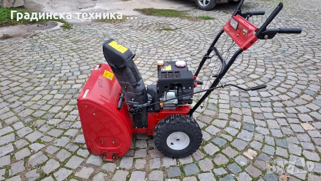 Роторен снегорин МТД с ел. стартер , снимка 3 - Градинска техника - 53400844