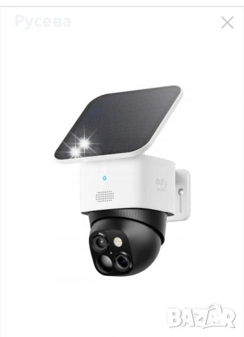 Външна камера за наблюдение Eufy Solocam S340, 360°, соларно захранване, 3K резолюция, снимка 2 - HD камери - 53604688