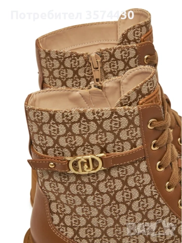 Кафеви нови боти Lui Jo 39 номер , снимка 4 - Дамски боти - 52955888