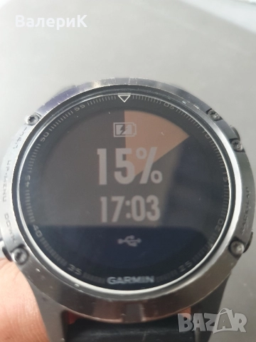 Часовник Garmin Fenix 5 Slate grey, снимка 6 - Мъжки - 52133299