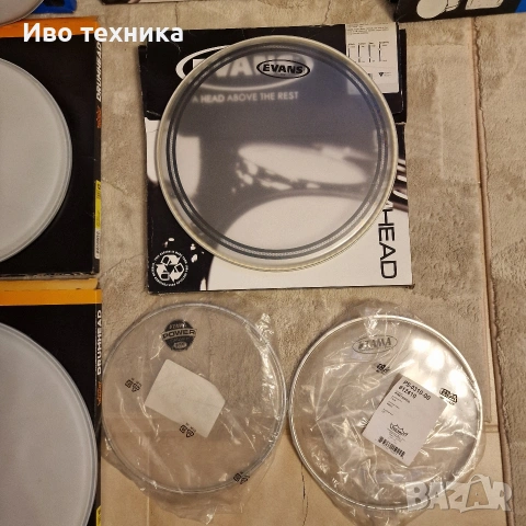 КОЖИ ЗА БАРАБАНИ EVANS REMO, снимка 13 - Ударни инструменти - 53215913