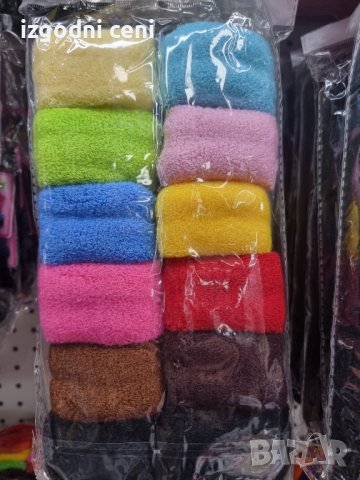 Хавлиени ластици за коса - пакет, снимка 1