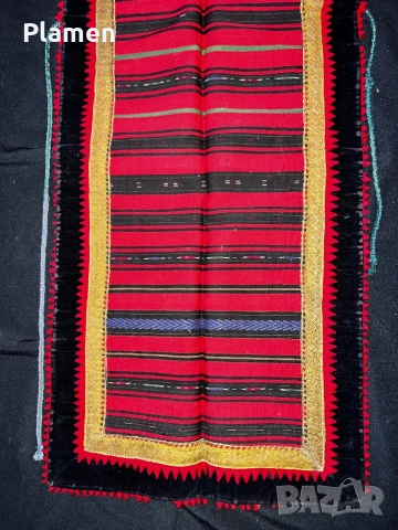 ОТЛИЧНА РЯДКА СЪРМЕНА ПРЕСТИЛКА ЗА НОСИЯ ОТ ВЪЛНА, снимка 2 - Антикварни и старинни предмети - 53622070