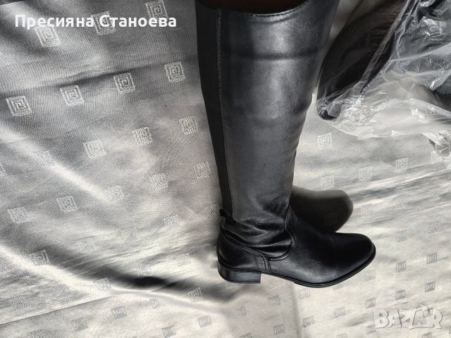 Дамски кожени ботуши 37 номер , снимка 10 - Дамски ботуши - 52038667