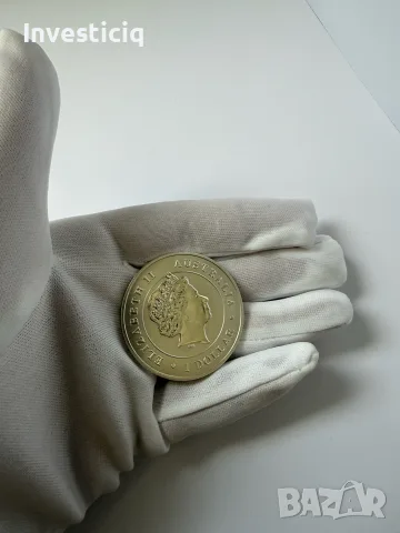 Инвестиционна Сребърна Монета 1oz Австралийски Паяк (Funnel-Web Spider) 2015, снимка 2 - Нумизматика и бонистика - 55876541