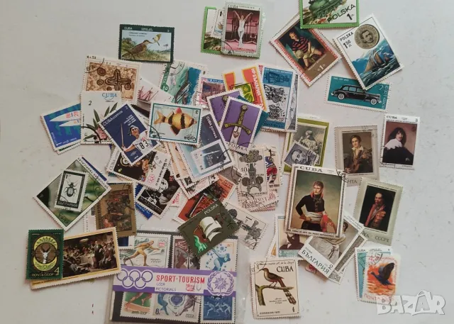 Класьор с пощенски марки, снимка 1