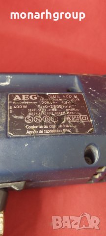 Бормашина AEG SBE 400R, снимка 4 - Бормашини - 40884890