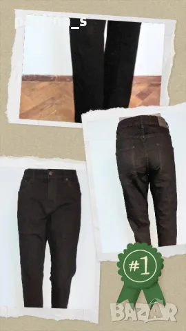 Три броя / Еластични дънки класик Denim и слим фит / голям размер , снимка 2 - Дънки - 28343144
