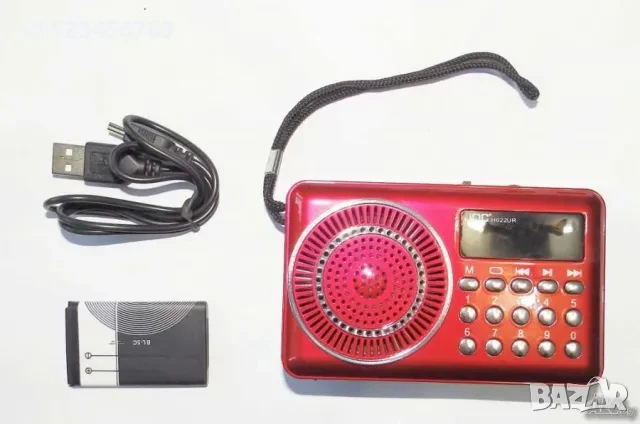 Портативна аудио система, FM радио и МР3 плейър -JOC, снимка 4 - Радиокасетофони, транзистори - 50822704