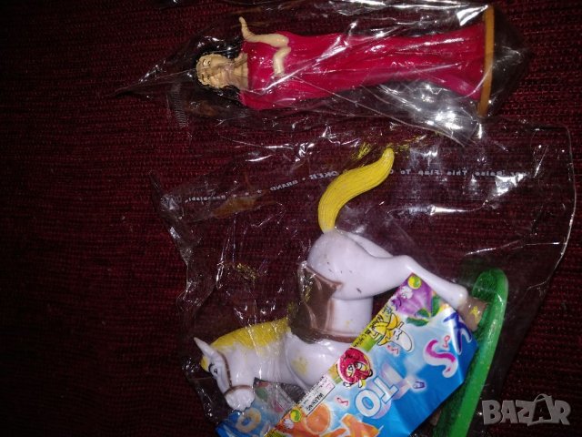 Фигурки за торта Рапунцел,Принца +коня му ,пазача и мащехата:), снимка 7 - Фигурки - 27963492