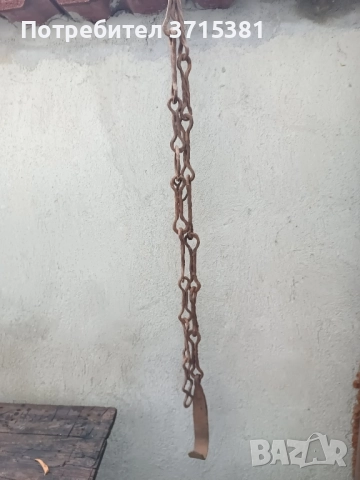 Верига кована за огнище , снимка 2 - Декорация за дома - 51944947