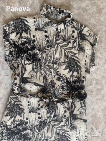 Продавам елегантни ленени и дантелени рокли размер ХS М и Л, снимка 2 - Рокли - 41565307