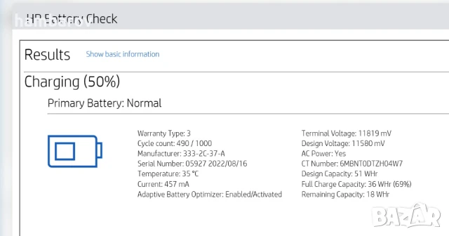 Супер лаптоп HP Probook 445 G9 с 6-ядрен Ryzen 5-5625U и 14'' FHD 256 GB SSD 16GB Windows 11 , снимка 14 - Лаптопи за работа - 50506847