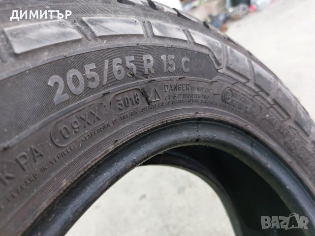 1 бр.лятна всесезонна гума Michelin 205 65 15C dot3018 , снимка 7 - Гуми и джанти - 44473671