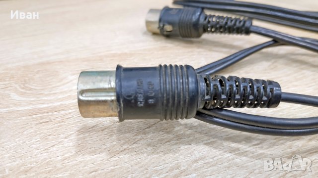Стар руски аудиокабел 5 пина, снимка 4 - Други - 41517659